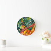 ザモンキー ラウンド壁時計 (ホーム)