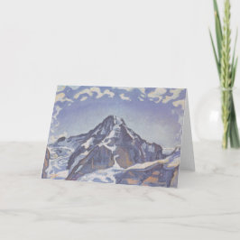 ザモンクマウンテンと雲（ファーディナンドホドラー） カード