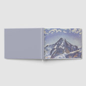 ザモンクマウンテンと雲（ファーディナンドホドラー） ゲストブック (全面)