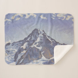 ザモンクマウンテンと雲（ファーディナンドホドラー） シェルパブランケット