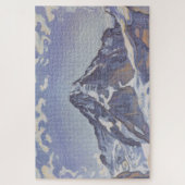 ザモンクマウンテンと雲（ファーディナンドホドラー） ジグソーパズル (縦)