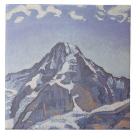 ザモンクマウンテンと雲（ファーディナンドホドラー） タイル