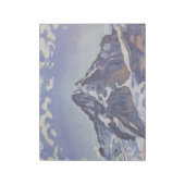 ザモンクマウンテンと雲(ファーディナンドホドラー) ノートパッド (回転)