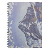 ザモンクマウンテンと雲(ファーディナンドホドラー) ノートブック (正面)