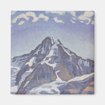 ザモンクマウンテンと雲（ファーディナンドホドラー）