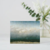 ザモンク・バイ・ザ・シーby Caspar David Friedrich シーズンポストカード (スタンド正面)