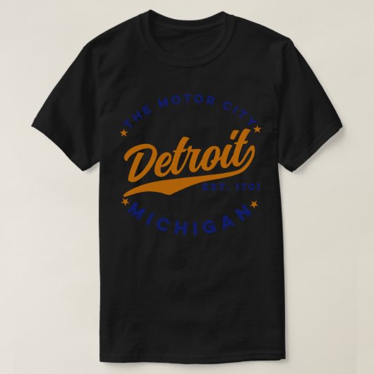 ザモーターシティデトロイト Tシャツ (デザイン正面)
