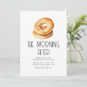 ザモーニングアフター結婚ズブランチ招待状 招待状 (スタンド正面)