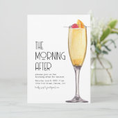 ザモーニングアフター結婚ズブランチ招待状 招待状 (スタンド正面)