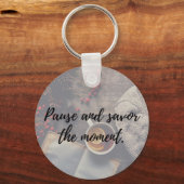 ザモーメント引用文キーチェーン キーホルダー (正面)