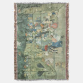 ザモール、セントラルパークバイモーリス・プレンダーガスト スローブランケット (正面縦)