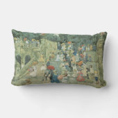 ザモール、セントラルパークバイモーリス・プレンダーガスト ランバークッション (裏面)