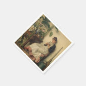 ザヤング花屋(by Carl Zewy) スタンダードカクテルナプキン (角)