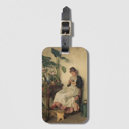 ザヤング花屋(by Carl Zewy) ラゲッジタグ (正面縦)