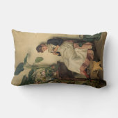 ザヤング花屋(by Carl Zewy) ランバークッション (裏面)