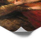 ザユダヤ人の花嫁絵画のバイレンブラント ポスター (角)