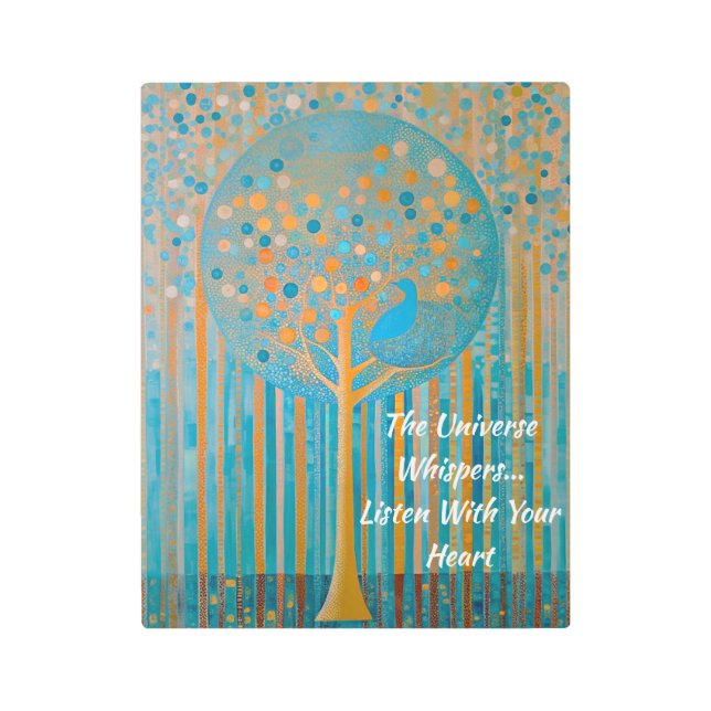 ザユニバースウィスパーメタルウォールアート メタルプリント (正面)