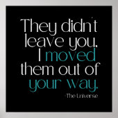 ザユニバース引用文 ポスター (正面)