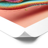 ザユニーク抽象芸術 ポスター (角)