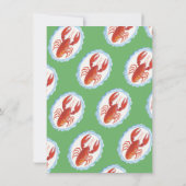 ザラお洒落メのパーティー 招待状 (裏面)