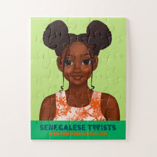 ザラの洗濯日 – セネガル紆余曲折パズル11X14 30pc ジグソーパズル