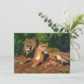 ザライオンアットホーム(by Rosa Bonheur) カード (スタンド正面)