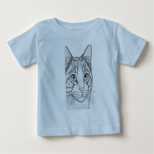 ザライオンアートデザインとファッション ベビーTシャツ