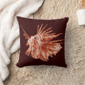 ザライオンフィッシュ クッション (ブランケット)