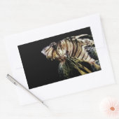 ザライオンフィッシュ 長方形シール (封筒)