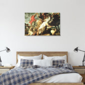 ザライオン狩り1621年 キャンバスプリント (インサイチュ (寝室))