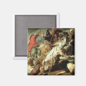 ザライオン狩り1621年 マグネット (正面/裏面)