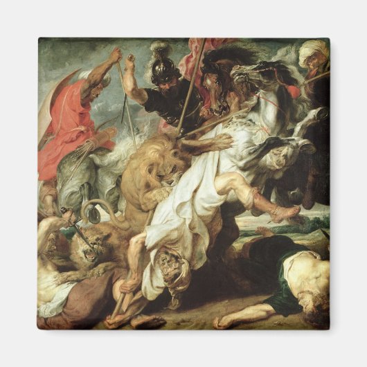 ザライオン狩り1621年 マグネット (正面)