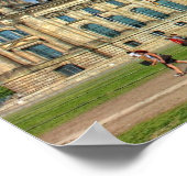 ザライクスタグ建物，ベルリン ポスター (角)