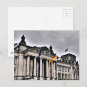 ザライクスタグ建物，ベルリン ポストカード (正面/裏面)