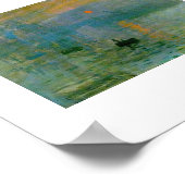 ザライジングサンバイクロードモネ ポスター (角)