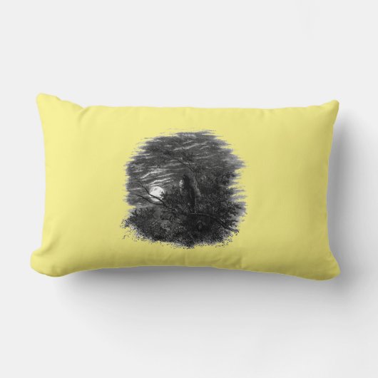 ザライジングムーン – 腰枕 ランバークッション (正面)