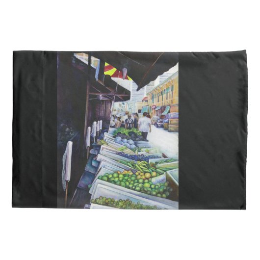 ザライターサイドオブラベンダー通り（シンガポール） 枕カバー (裏面)