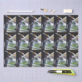 ザライターサイドオブラベンダー通り(シンガポール) 薄葉紙 (クラフト)