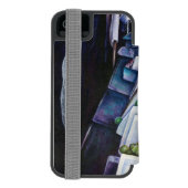 ザライターサイドオブラベンダー通り(シンガポール) INCIPIO iPhoneウォレットケース (フォリオ裏面)