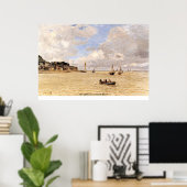 ザライトハウスバイクロードモネ ポスター (ホームオフィス)