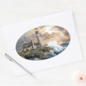 ザライトハウス 楕円形シール (封筒)