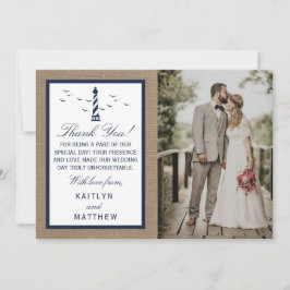ザライトハ航海のウスバーラップズ結婚コレクション サンキューカード
