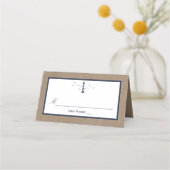 ザライトハ航海のウスバーラップズ結婚コレクション プレイスカード (正面)