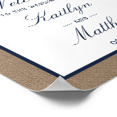 ザライトハ航海のウスバーラップズ結婚コレクション ポスター (角)