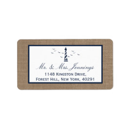 ザライトハ航海のウスバーラップズ結婚コレクション ラベル