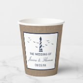 ザライトハ航海のウスバーラップズ結婚コレクション 紙コップ (正面)
