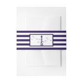 ザライトハ航海のウス結婚コレクション 招待状ベリーバンド (正面例)