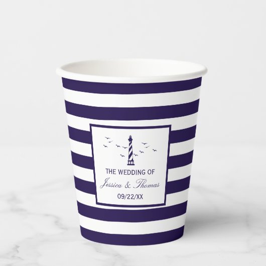 ザライトハ航海のウス結婚コレクション 紙コップ (正面)