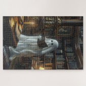 ザライブラリ幽霊のよく出る幽霊ジグソーパズル ジグソーパズル (横)