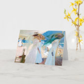 ザラウズ・アワーニング | ホアキン・ソロラ カード (黄色い花)